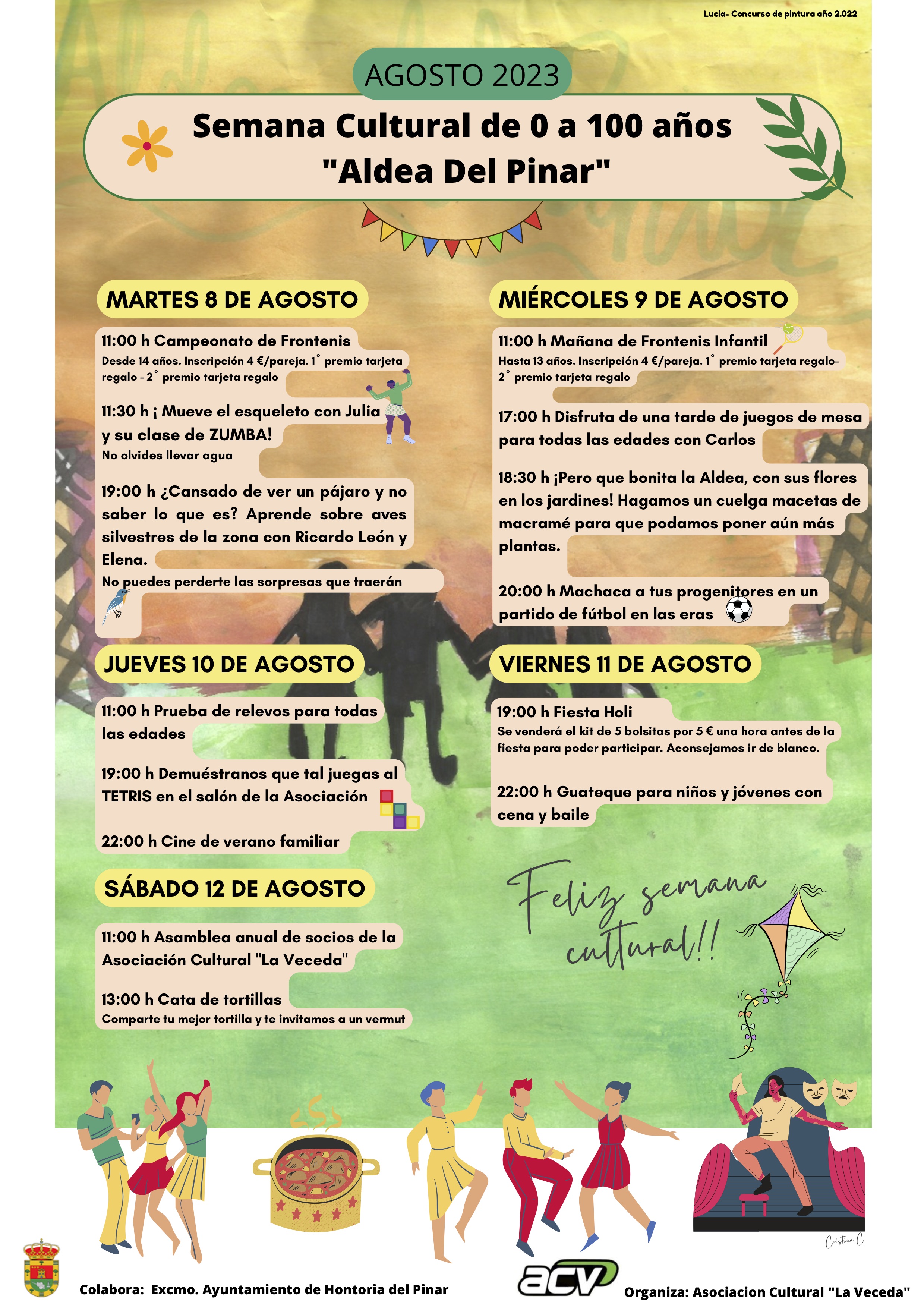 ALDEA DEL PINAR - FIESTAS DE LA VIRGEN DE LAS NIEVES Y SEMANA CULTURAL