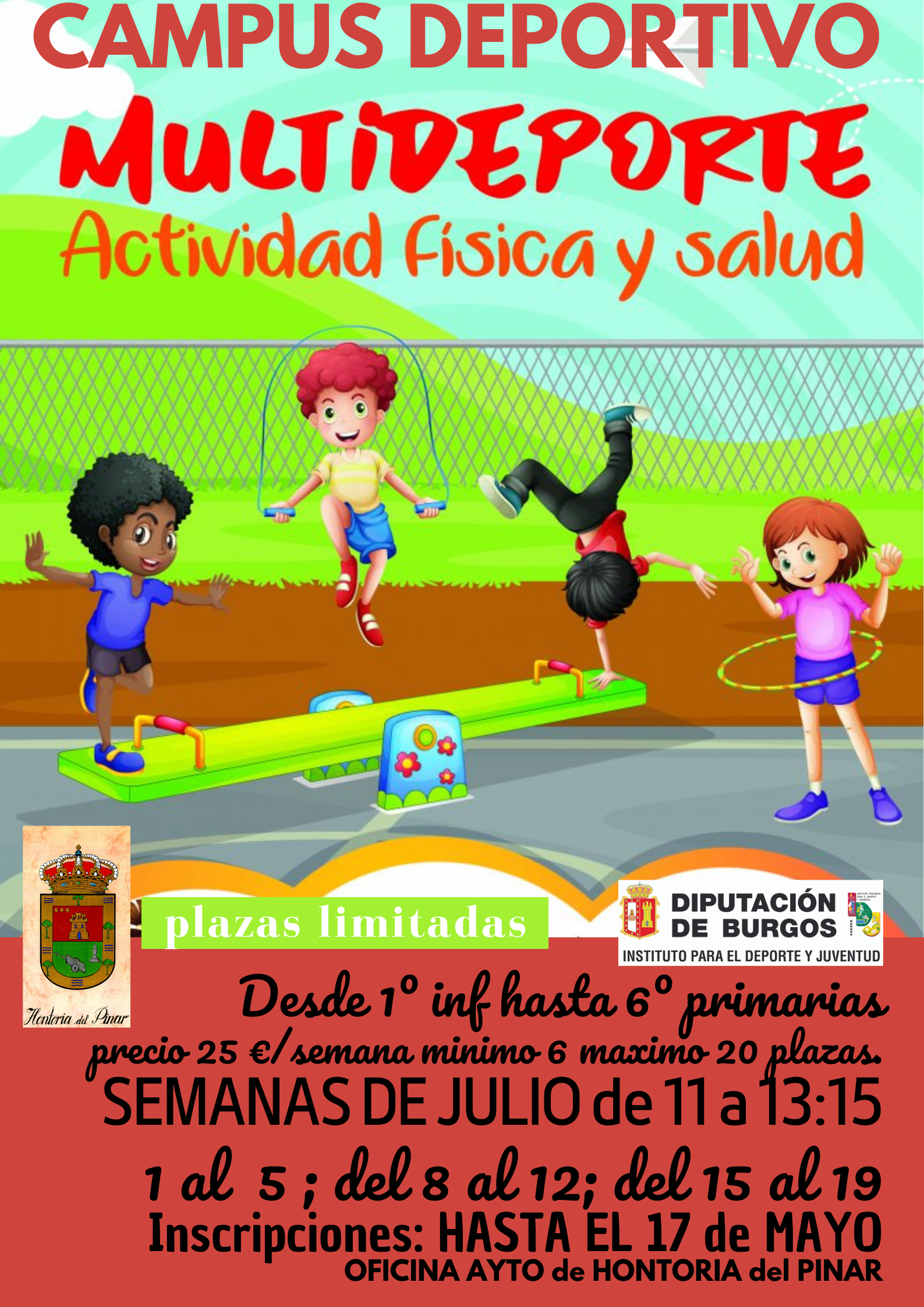 CAMPAMENTO DEPORTIVO - CARTEL